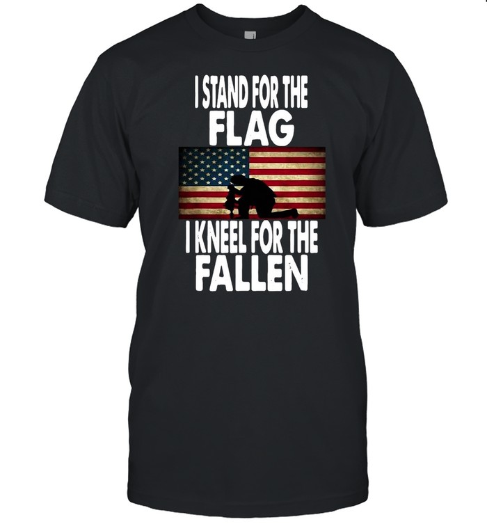 I Stand For The Flag I Kneel For The Fallen T-shirt Classic Men's T-shirt