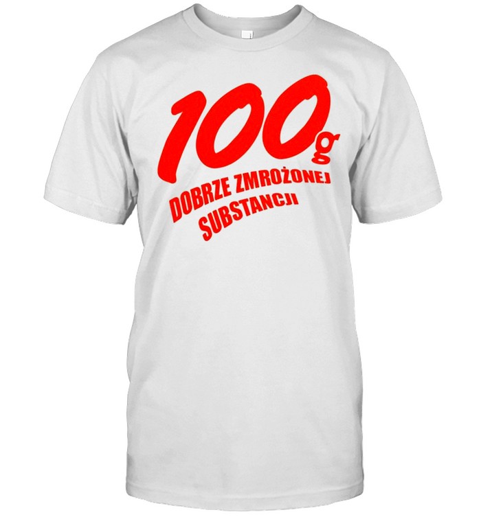 100g dobrze zmrozonej substancji shirt Classic Men's T-shirt