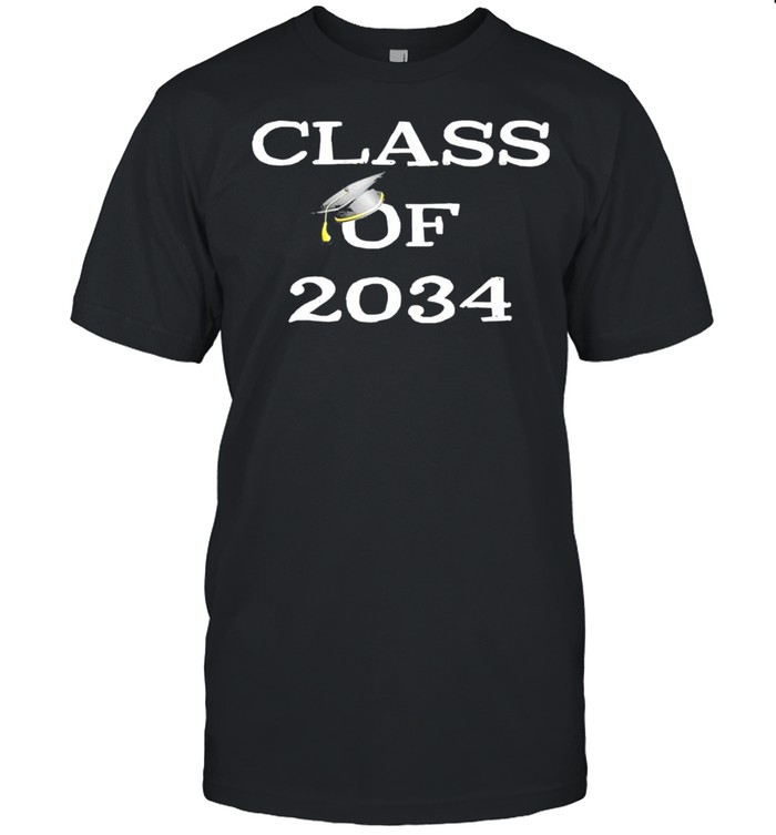 class of 2034 grow with me graduation reunion school college shirt