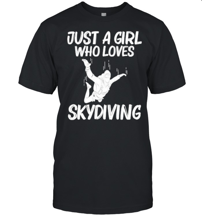 Just A Girl Who Loves Skydiving T- Classic Men's T-shirt