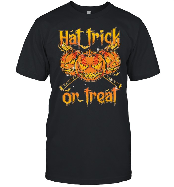 Pumpkin Halloween hat trick or treat shirt Classic Men's T-shirt