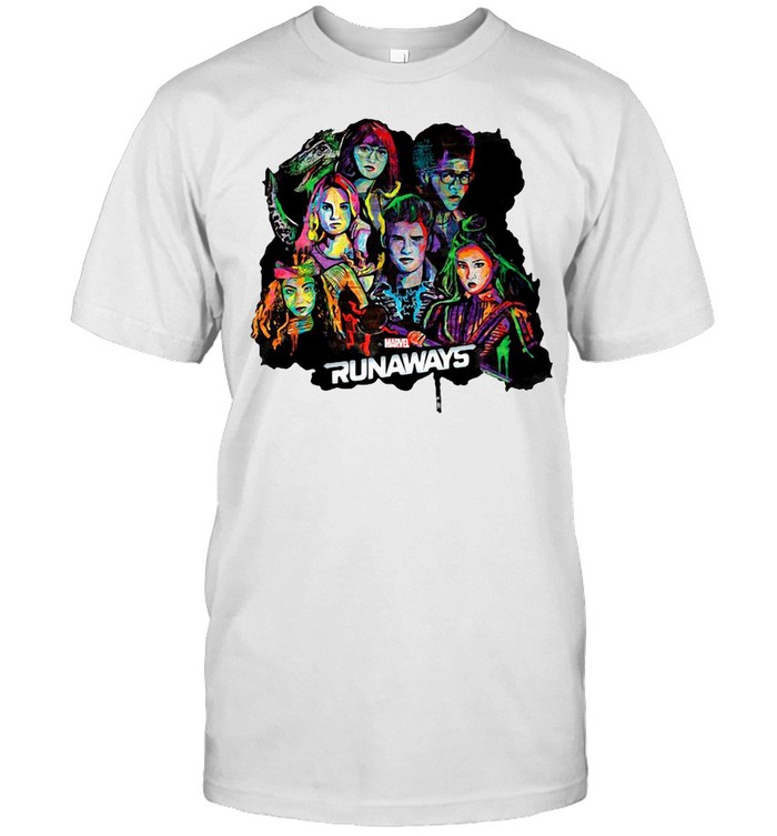 Marvel Runaways Group Shot Pullover T-shirt Classic Men's T-shirt