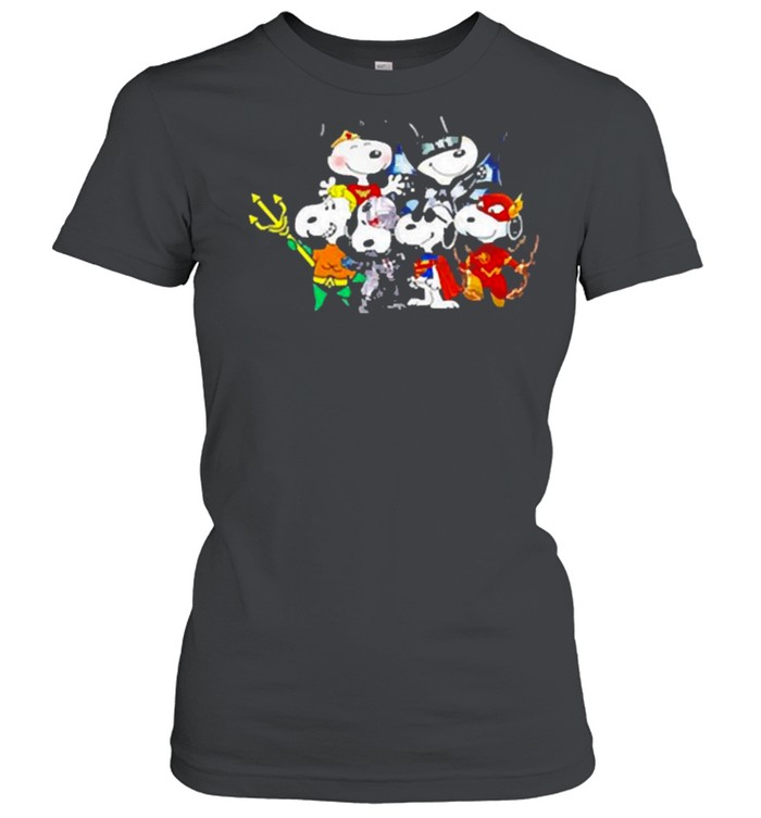 Snoopy captain superhero shirt Classic Women's T-shirt