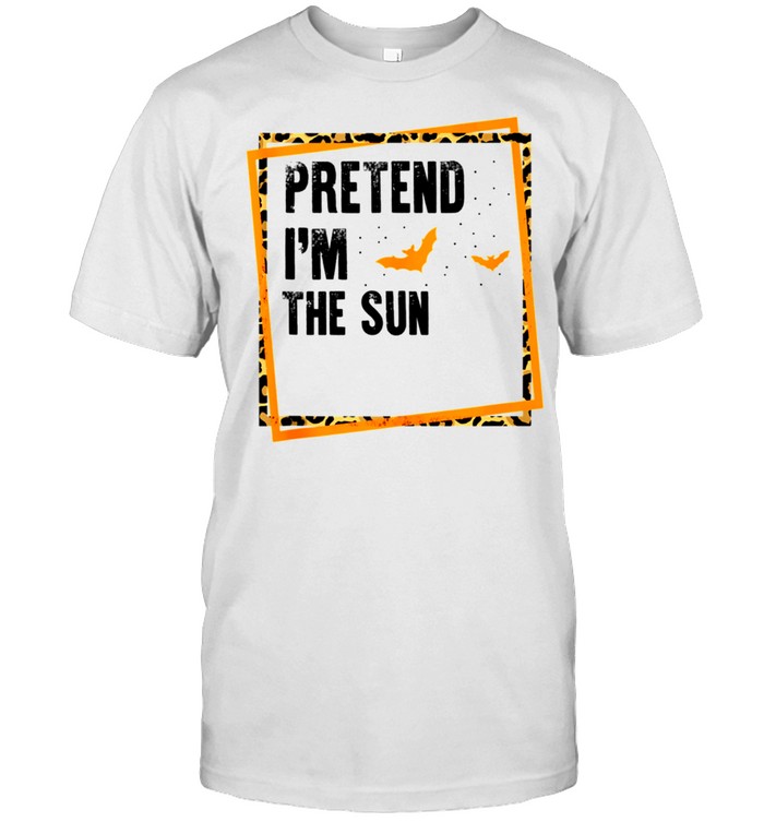 Pretend I'm The Sun Easy Lazy Halloween Costume Party shirt Classic Men's T-shirt