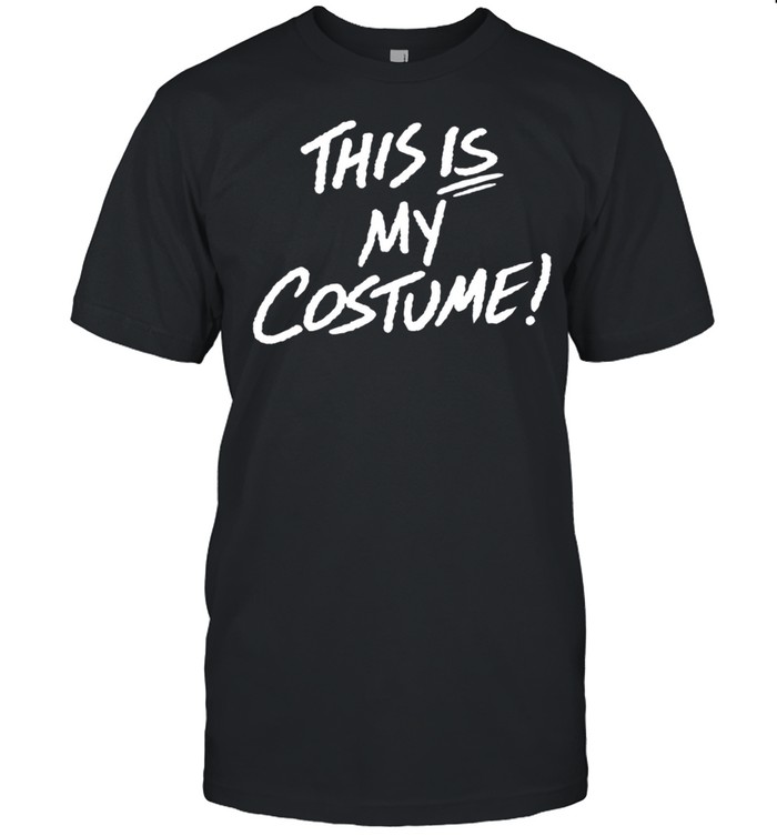 THIS IS MY COSTUME halloween vintage 80's cosplay shirt Classic Men's T-shirt