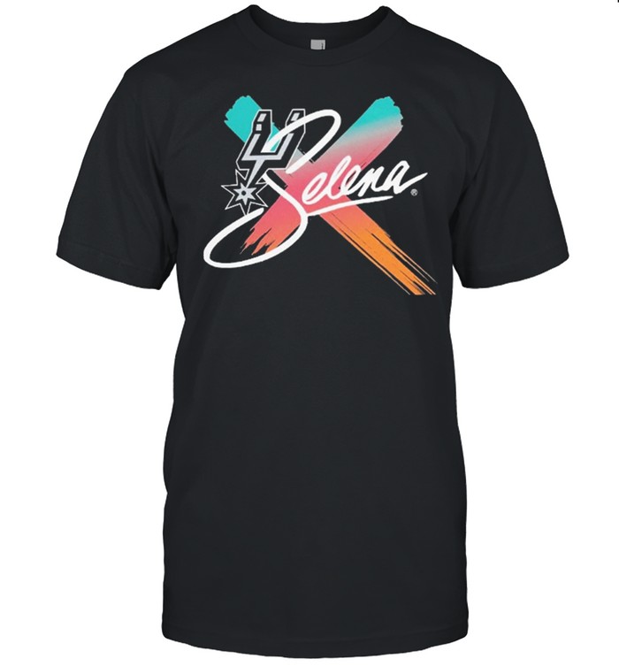 San Antonio Spurs New Era Selena X Spurs shirt Classic Men's T-shirt