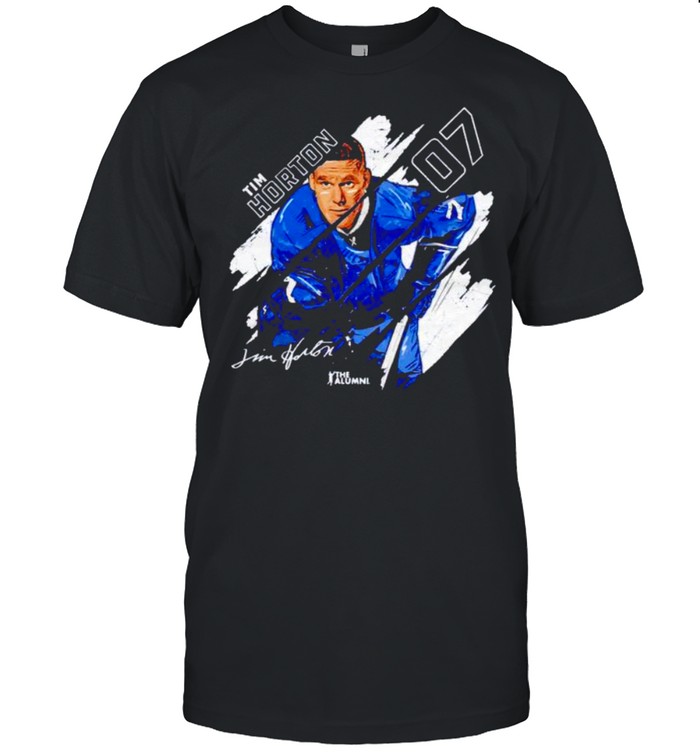 Toronto Tim Horton stripes signature shirt Classic Men's T-shirt