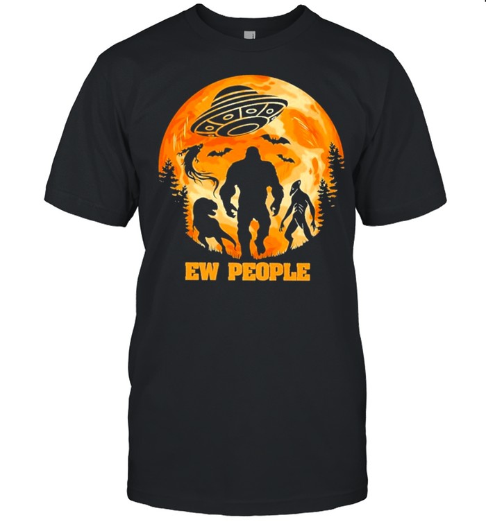 bigfoot alien dinosaur ghost shirt Classic Men's T-shirt