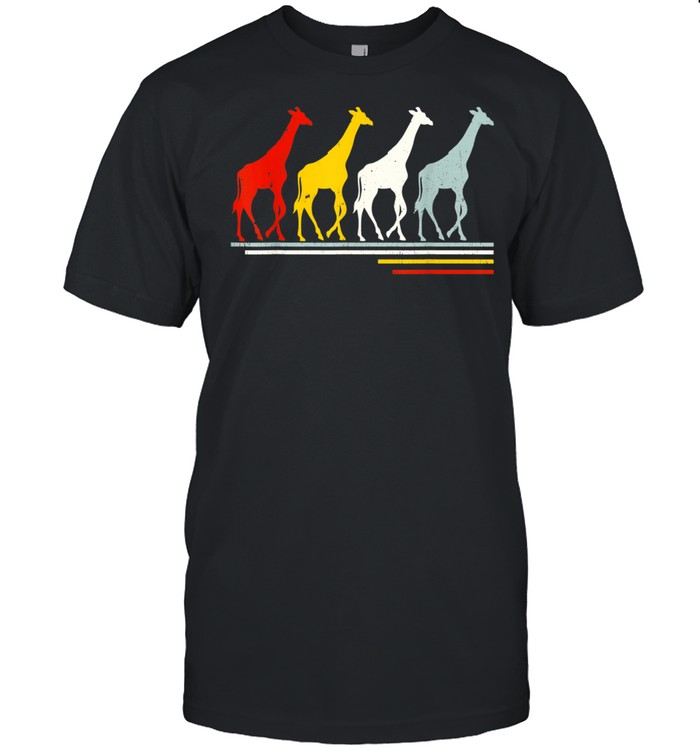 Giraffe Retro Vintage Animal shirt Classic Men's T-shirt