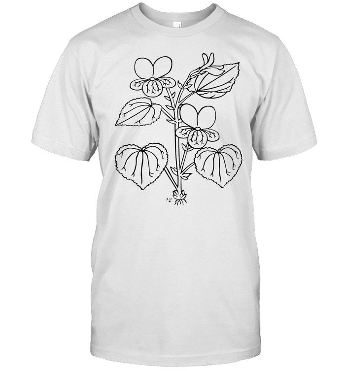 Viola Plant Flower shirt Classic Men's T-shirt