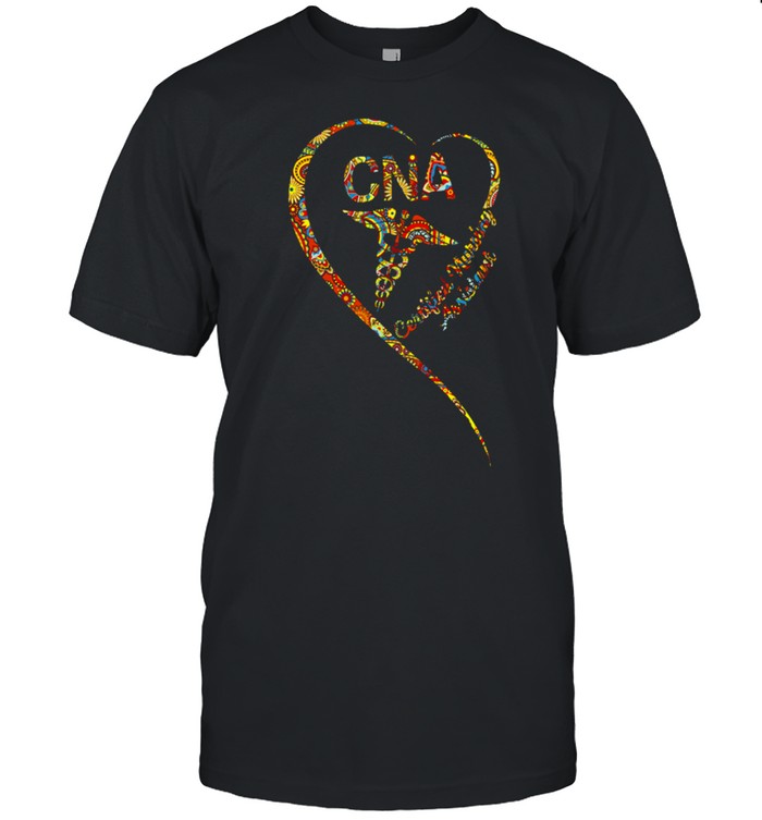 Cna Certification Nursing Assistant Heart Gift shirt Classic Men's T-shirt