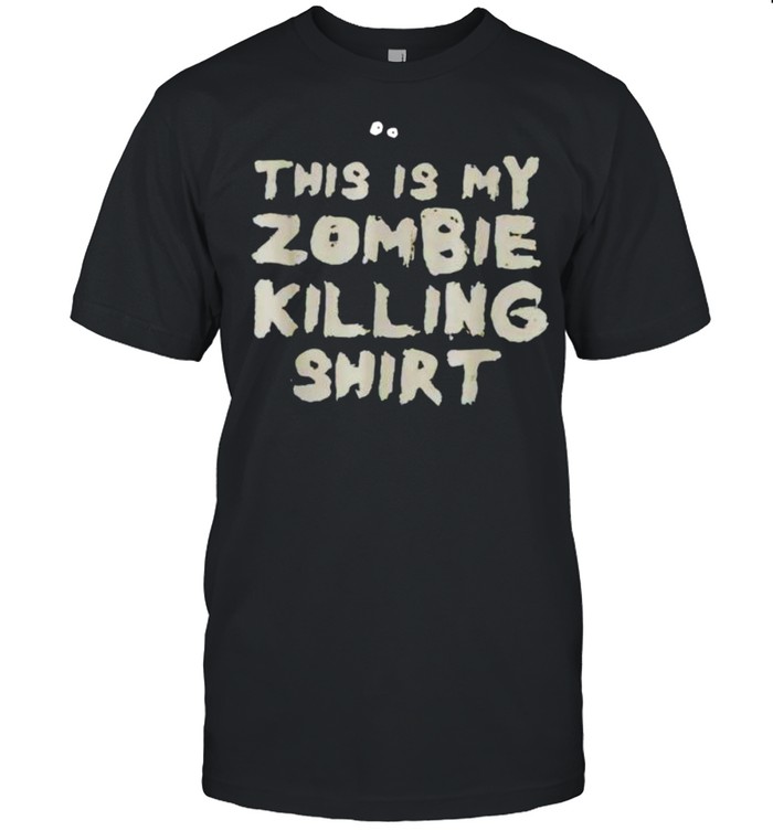 This is my zombie killing shirt Classic Men's T-shirt