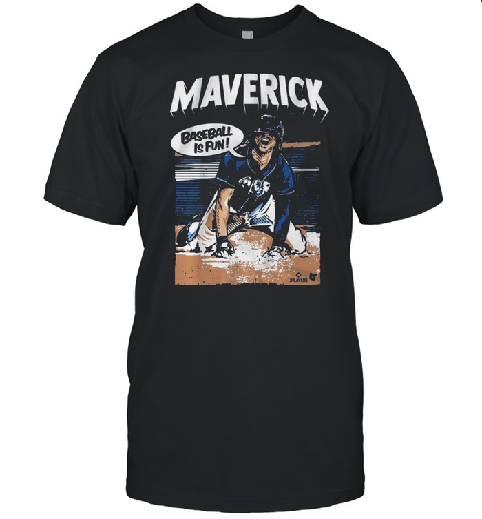 Vintage Brett Maverick Phillips Baseball is Fun  Classic Men's T-shirt