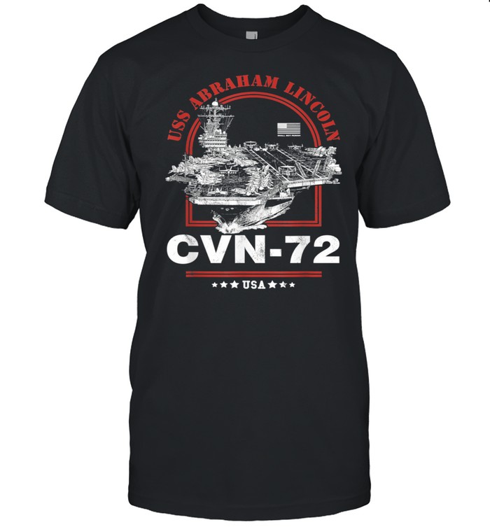 CVN72 USS Abraham Lincoln Aircraft Carrier shirt