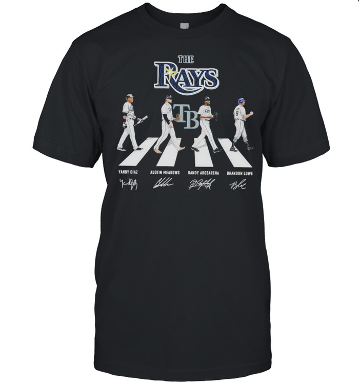 the rays abbey road signatures 2022 shirt