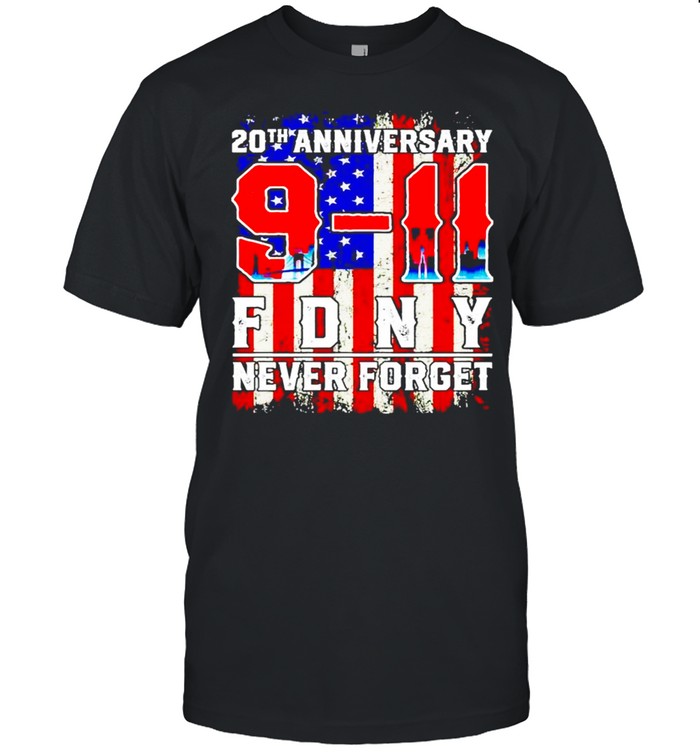 20th Anniversary 9 11 FDNY never forget shirt Classic Men's T-shirt
