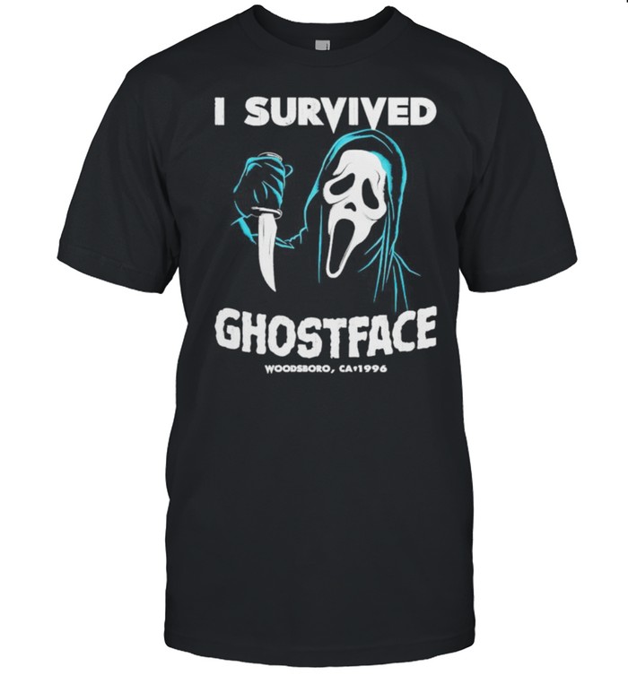 I survived ghostface woodsboro shirt
