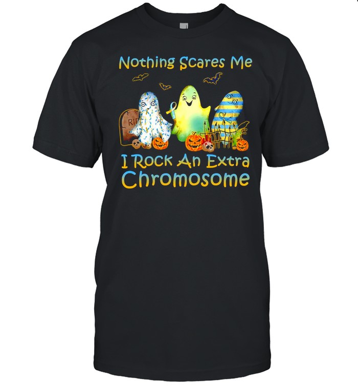 Halloween Nothing Scares Me I Rock An Extra Chromosome T-shirt Classic Men's T-shirt