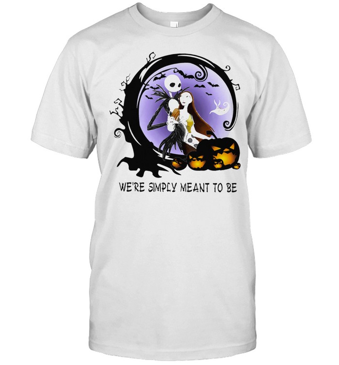 Jack Skeleton and Sally were simply meant to be Halloween shirt Classic Men's T-shirt