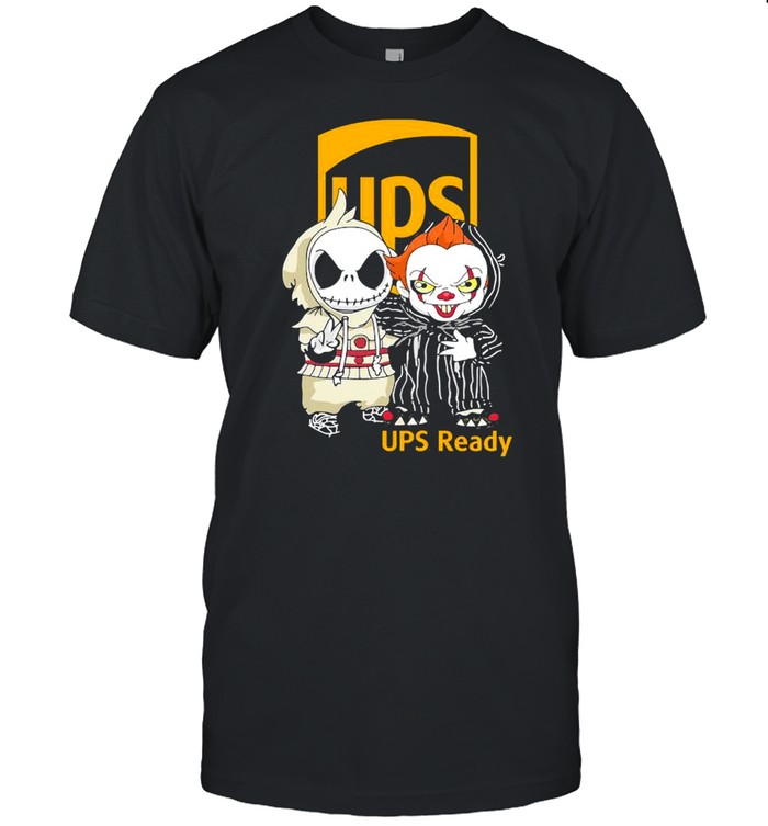 Baby Jack Skeleton and Baby Pennywise UPS Ready shirt Classic Men's T-shirt