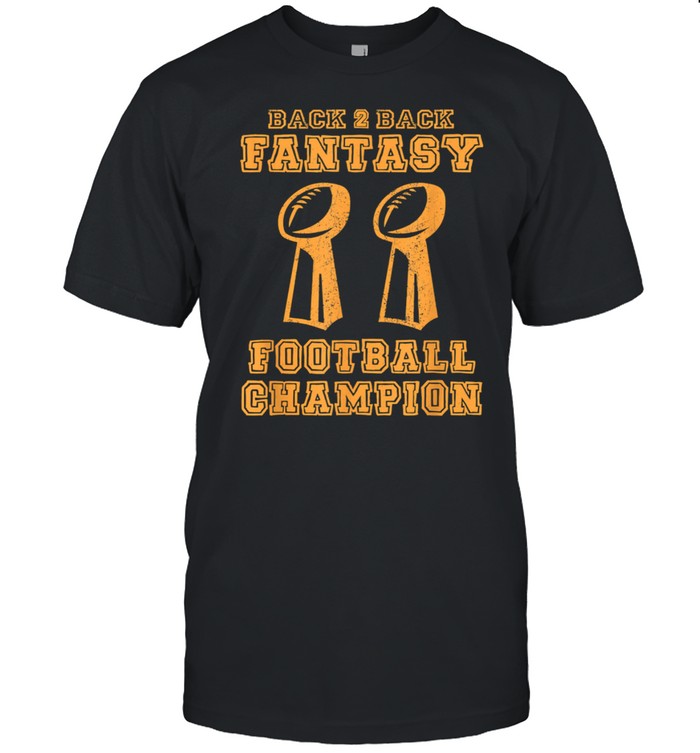 Back to Back Champion Fantasy Football Draft Party Kit shirt Classic Men's T-shirt