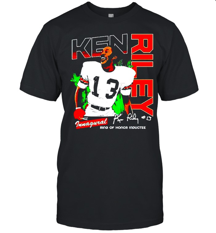 Ken Riley ring of honor inductee T-shirt