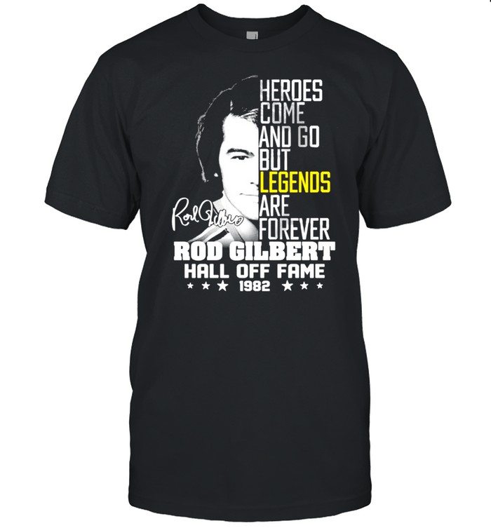 Rod Gilbert hall off fame 1982 signature shirt Classic Men's T-shirt