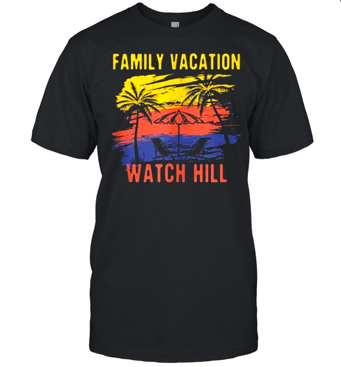 Family Vacation Watch Hill Holiday Rhode Island Festival shirt Classic Men's T-shirt