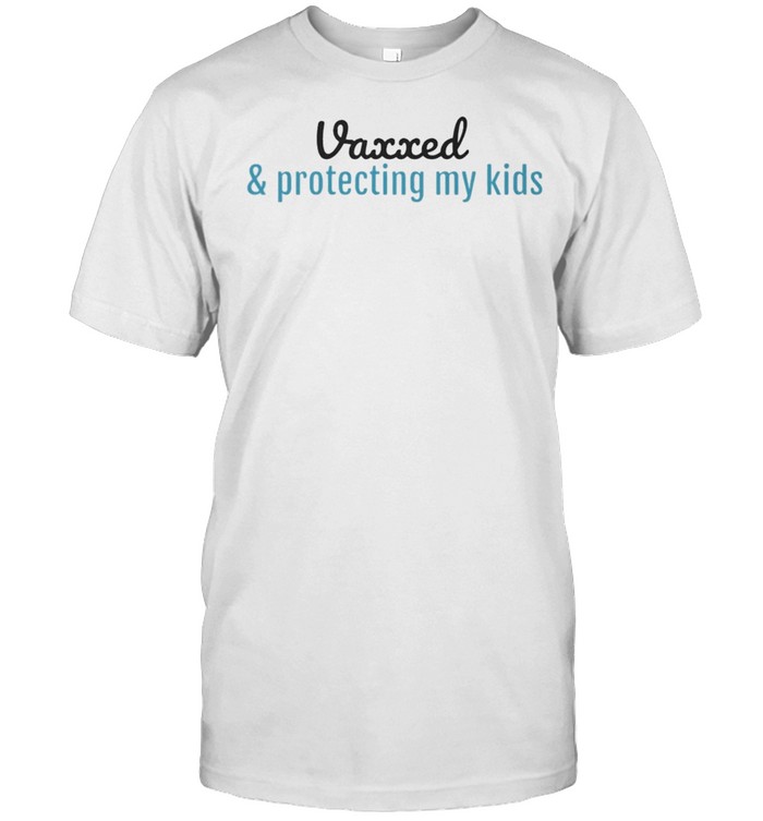 Vaxxed and protecting my kids shirt Classic Men's T-shirt