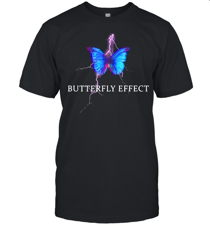 Butterfly Effect Purple Lightning Soft Grunge Aesthetic Shirt