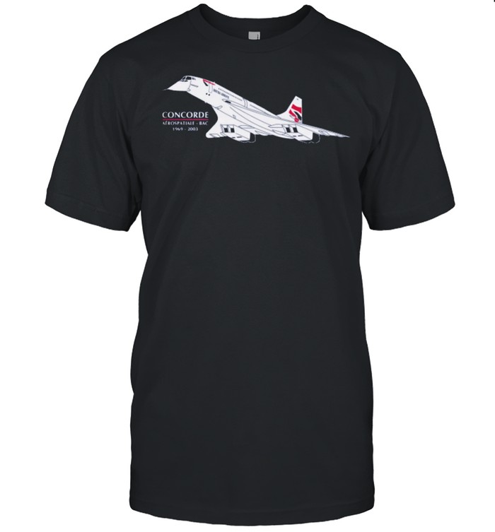 Concorde spatiale bac 1969 2003 shirt Classic Men's T-shirt