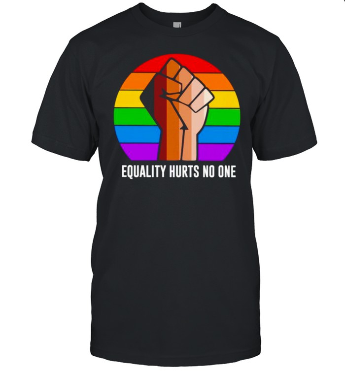 LGBT juneteenth equality hurts no one shirt Classic Men's T-shirt