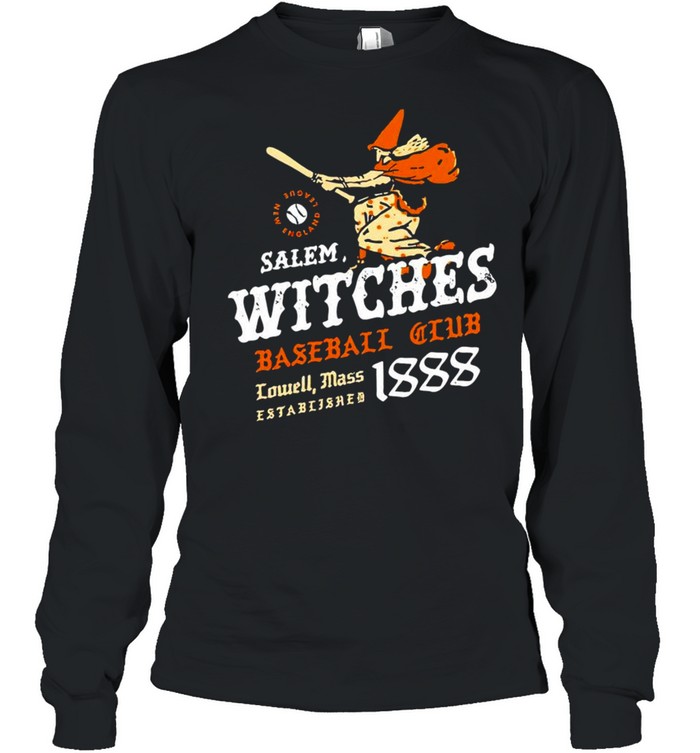 Salem Witches Vintage Minor League Baseball shirt Long Sleeved T-shirt