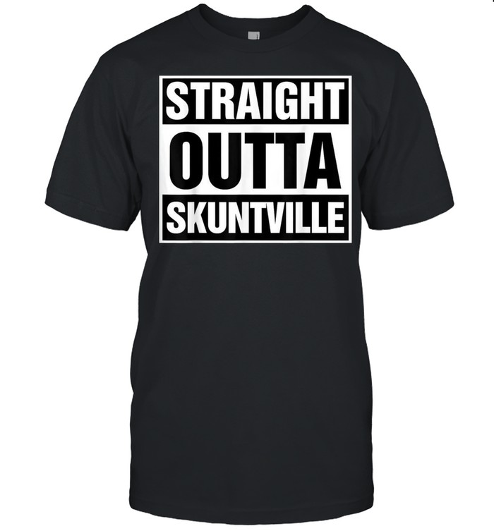 Straight Outta Skuntville Guyana shirt