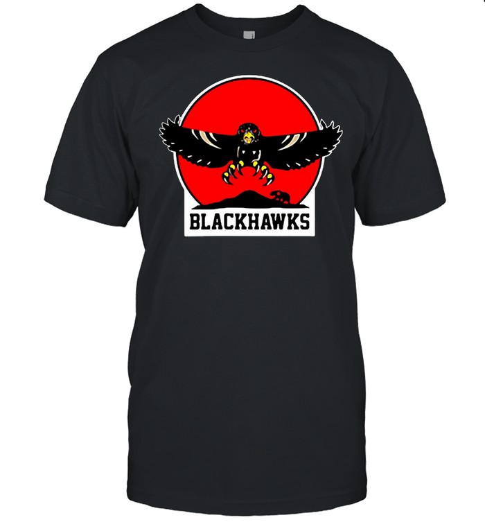 Blackhawks Tribe Black Hawk T-shirt Classic Men's T-shirt