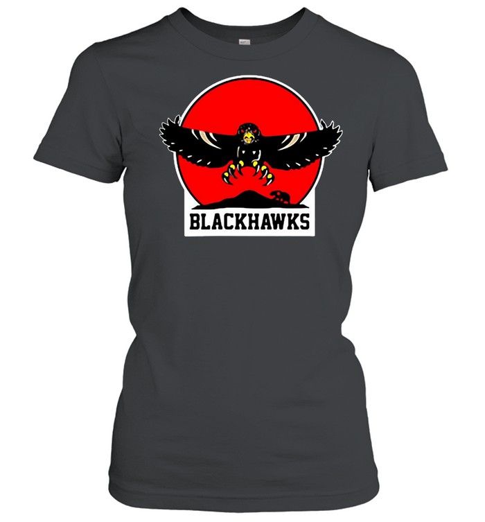 Blackhawks Tribe Black Hawk T-shirt Classic Women's T-shirt