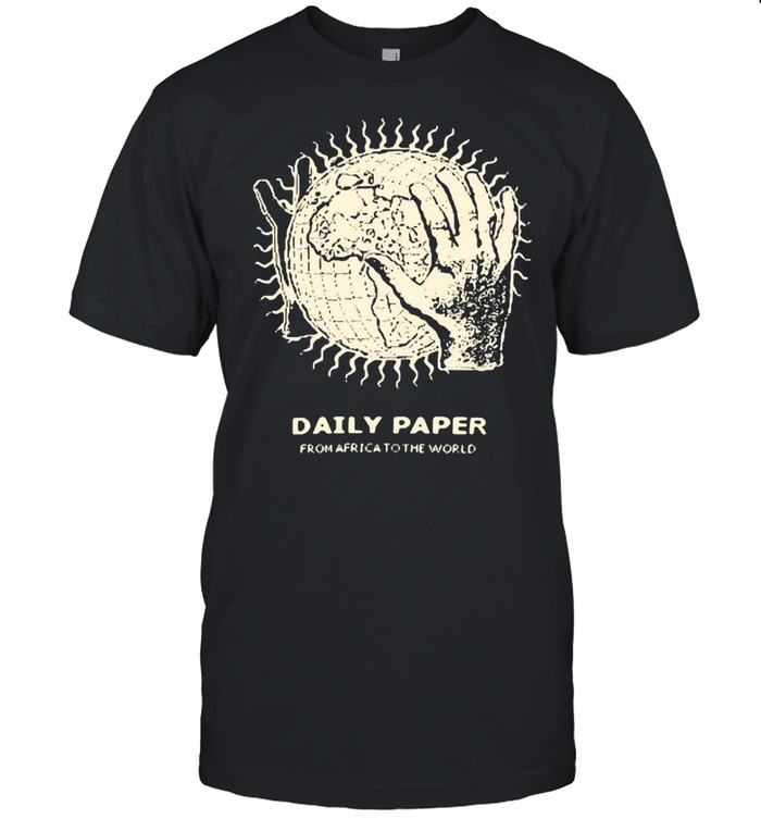 Daily Paper From Africa To The World T-shirt Classic Men's T-shirt