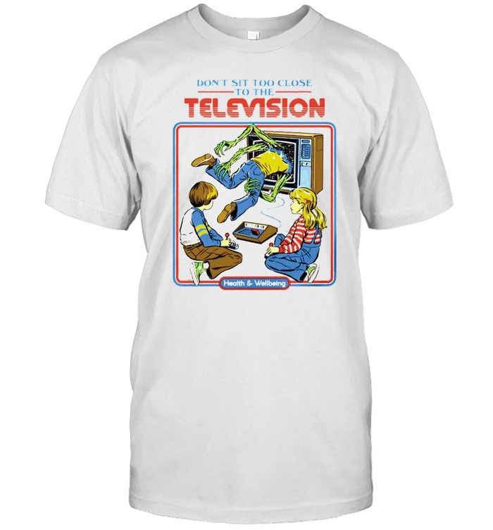 Don’t sit too close to the television shirt Classic Men's T-shirt