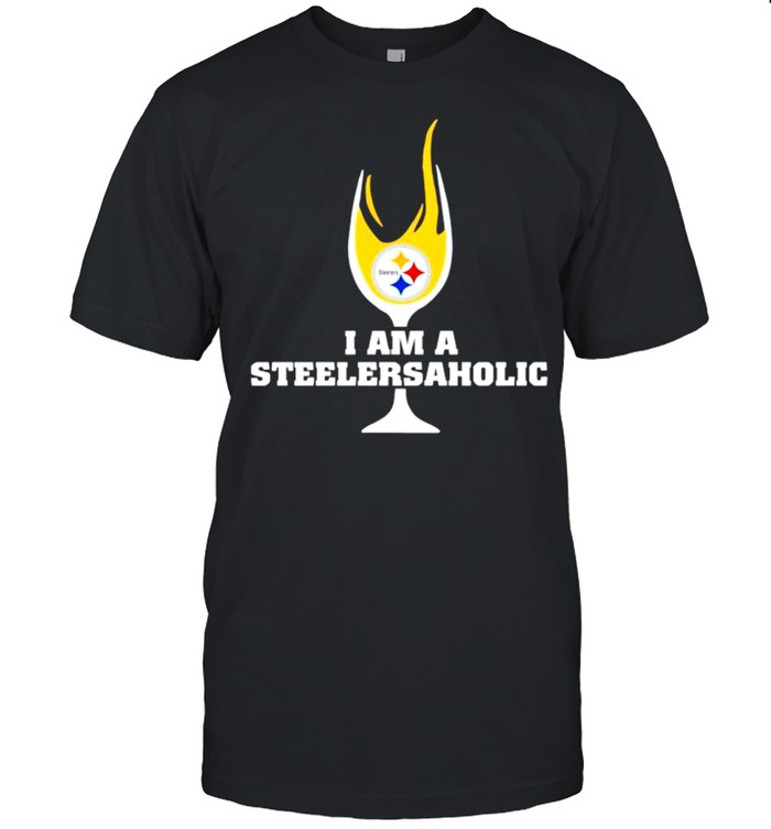 I am a Steelers Aholic wine shirt