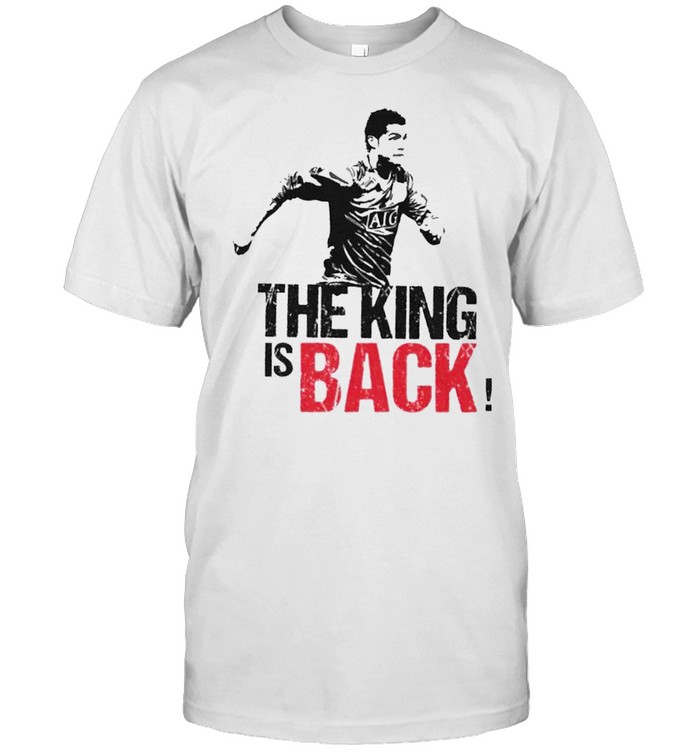 Manchester Ronaldo CR7 the king is back shirt