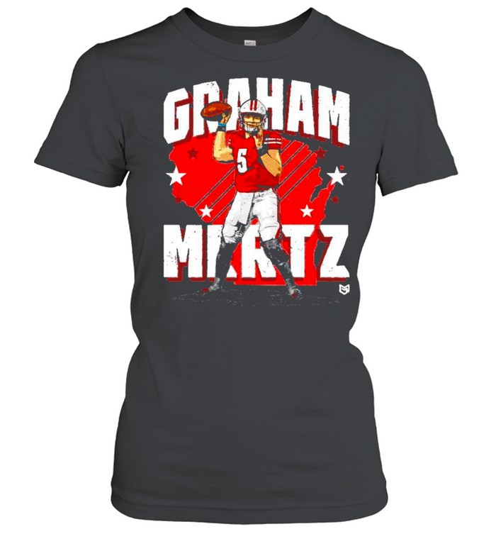 Men’s Graham Mertz Wisconsin Personalities shirt Classic Women's T-shirt