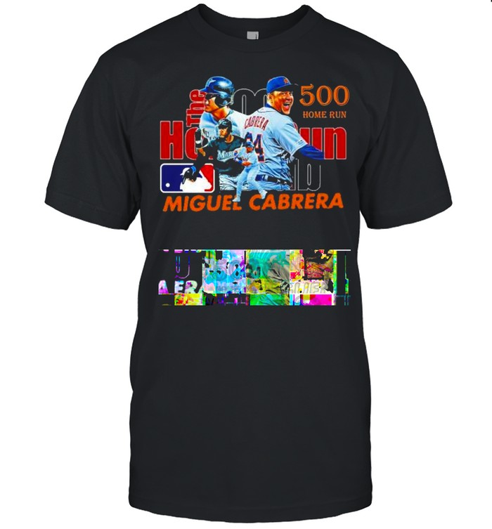 Miguel Cabrera #24 Hit His 500th Career Home Run T- Classic Men's T-shirt