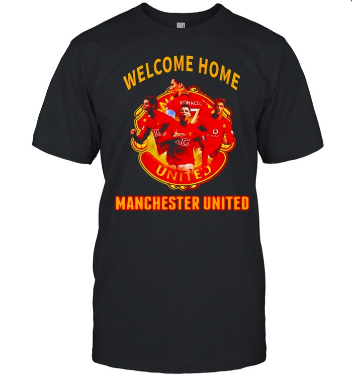 Ronaldo CR7 welcome home Manchester United shirt