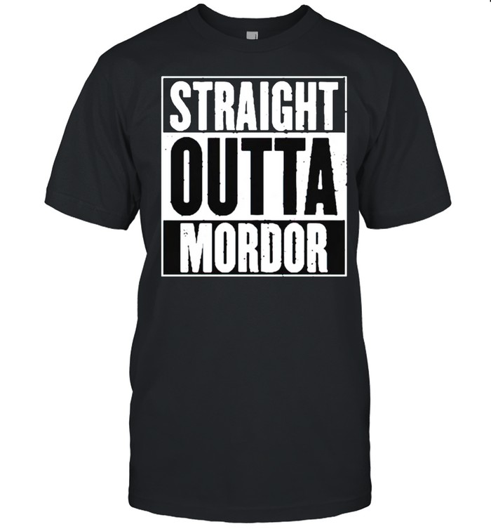 Straight outta mordor shirt Classic Men's T-shirt