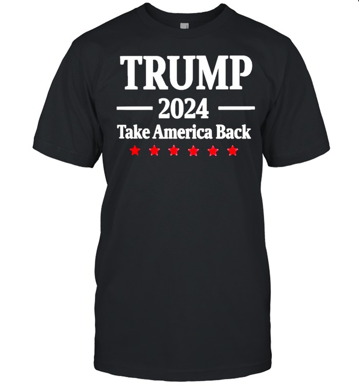 Trump 2021 take America back shirt Classic Men's T-shirt