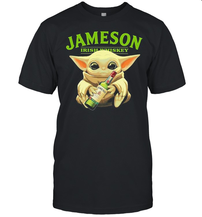 Baby Yoda Jameson Irish whiskey shirt Classic Men's T-shirt