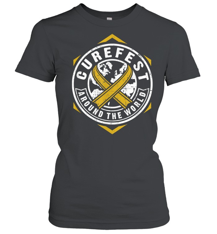CureFest Around the World Hexagon Design shirt Classic Women's T-shirt