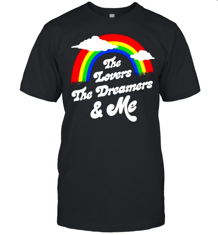 Rainbow the lovers the dreamers me shirt Classic Men's T-shirt