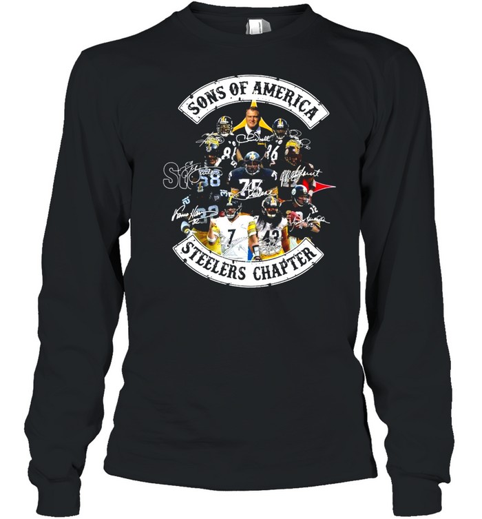 Sons of america steelers chapter shirt Long Sleeved T-shirt