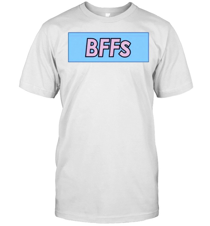 bffs box logo bffs with dave portnoy and josh richards shirt Classic Men's T-shirt